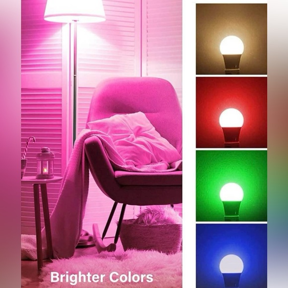 SMART LED LIGHT BULB, Color changing, Works with Alexa - Picture 2 of 2